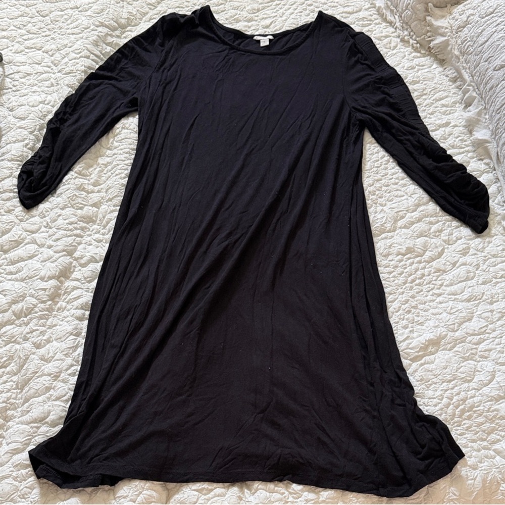 Chic Black Long Sleeve Dress
